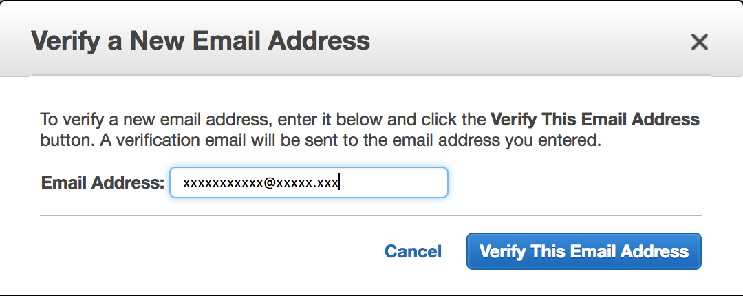 Verify a New Email Address